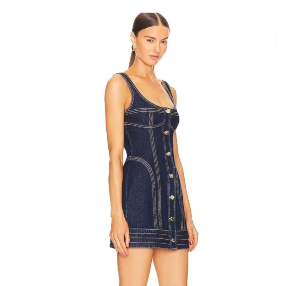 ✨Acler denim VALLEYBROOK MINI DRESS restocked - Picture 2 of 8